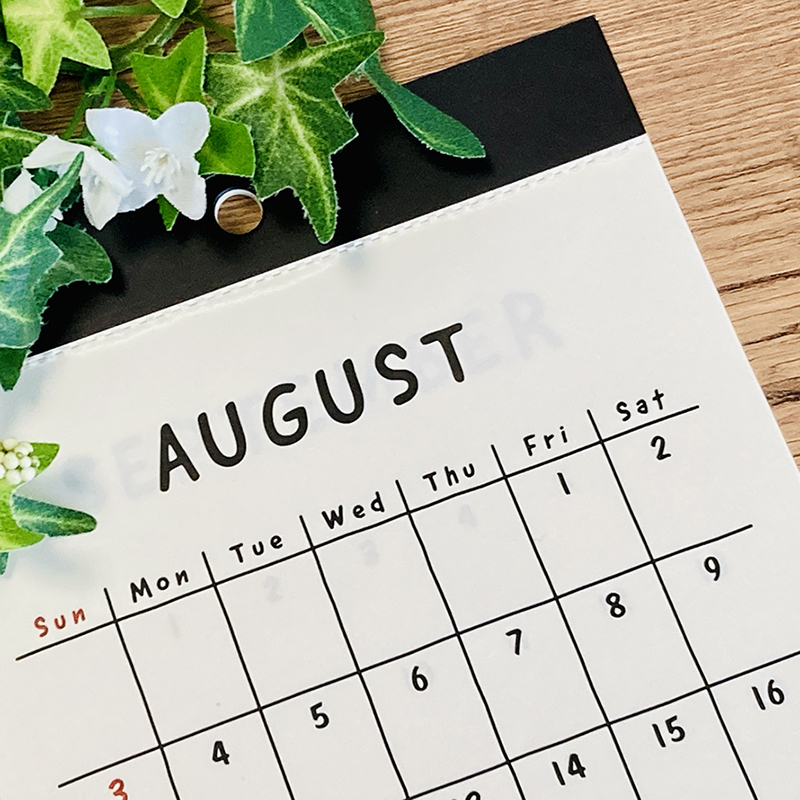 夏季休業のお知らせ